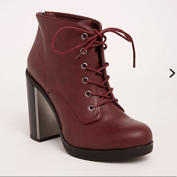 wide width lace up heels